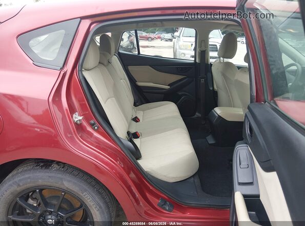 4S3GTAB60M3701543 2021 SUBARU IMPREZA Бордовый Вид наклейки с VIN-кодом