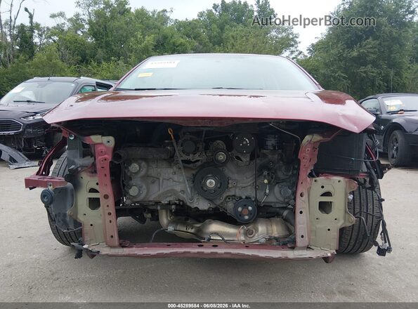4S3GTAB60M3701543 2021 SUBARU IMPREZA Бордовый Вид спереди