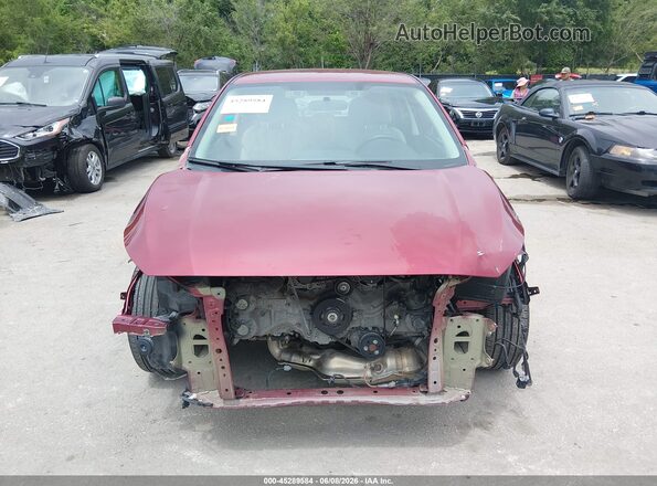 4S3GTAB60M3701543 2021 SUBARU IMPREZA Бордовый Вид задней части салона