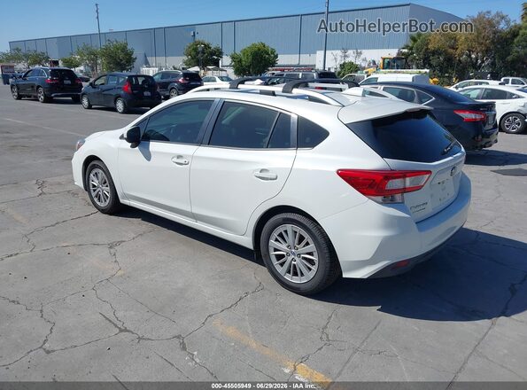 4S3GTAB62H3740821 2017 SUBARU IMPREZA White Rear left