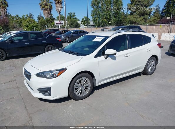 4S3GTAB62H3740821 2017 SUBARU IMPREZA White Front left