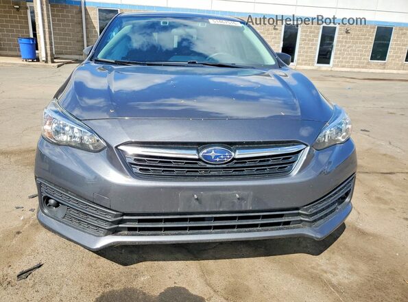 4S3GTAB62M3707697 2021 SUBARU IMPREZA Gray 