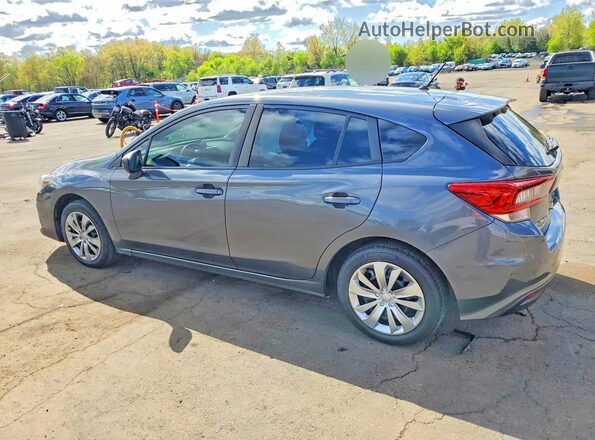 4S3GTAB62M3707697 2021 SUBARU IMPREZA Gray 