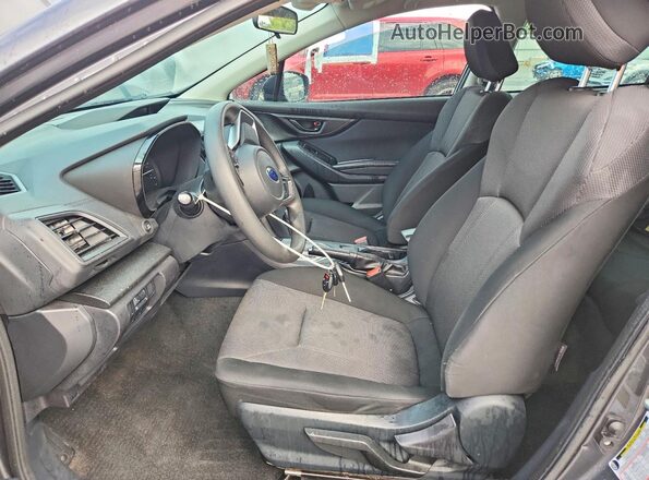 4S3GTAB64L3727562 2020 SUBARU IMPREZA Gray Widok wnętrza z przodu