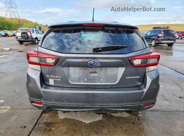 4S3GTAB64L3727562 2020 SUBARU IMPREZA Gray Widok z tyłu