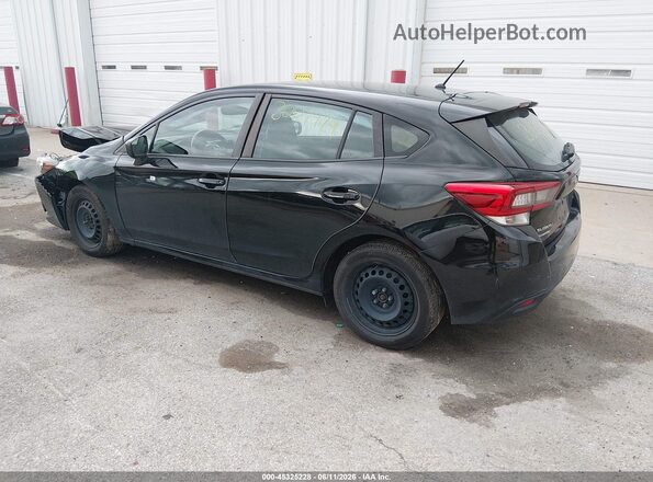 4S3GTAB64N3724356 2022 SUBARU IMPREZA Черный Задняя левая четверть
