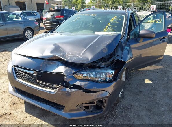 4S3GTAB65H3739744 2017 SUBARU IMPREZA Dark Blue Front view