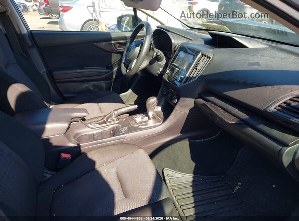 4S3GTAB65H3739744 2017 SUBARU IMPREZA Dark Blue Front interior view