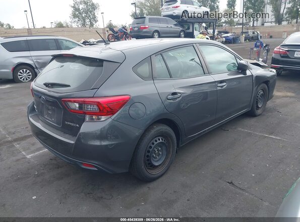 4S3GTAB66M3709436 2021 SUBARU IMPREZA Gray Հետևի աջ