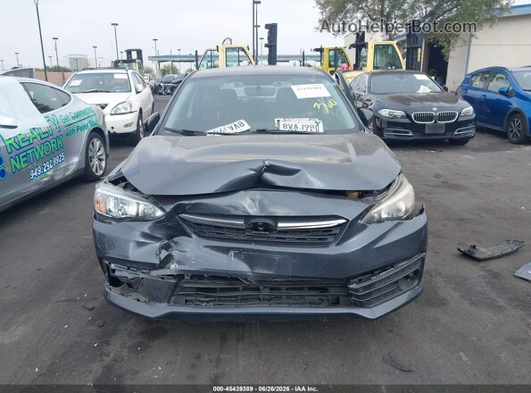 4S3GTAB66M3709436 2021 SUBARU IMPREZA Gray Սարքավորումների վահանակի տեսք