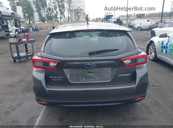 4S3GTAB66M3709436 2021 SUBARU IMPREZA Gray 