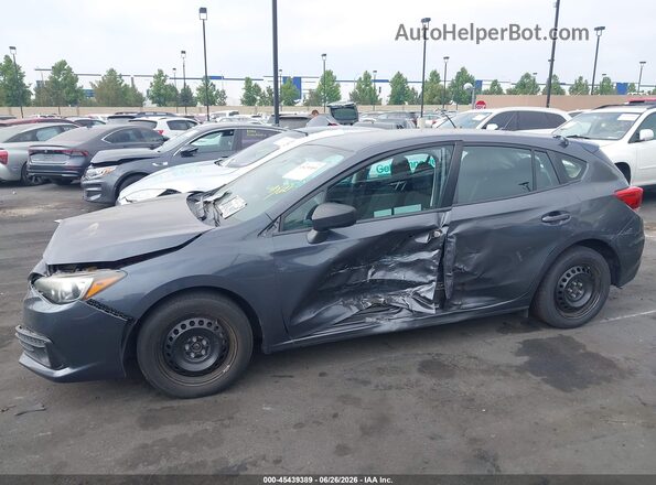 4S3GTAB66M3709436 2021 SUBARU IMPREZA Gray 