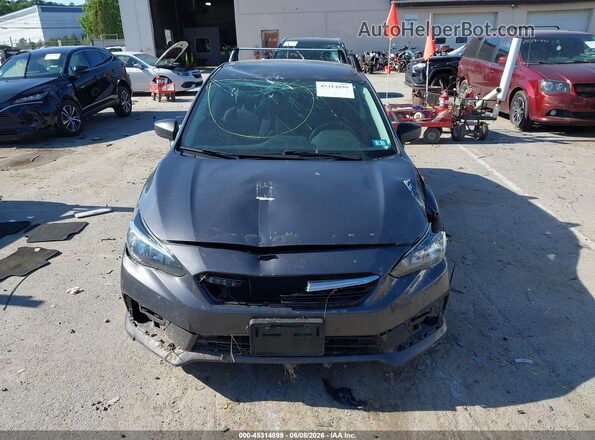 4S3GTAB66N3720731 2022 SUBARU IMPREZA Gray Widok zestawu wskaźników