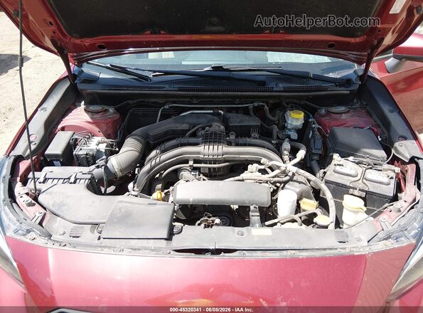 4S3GTAB67H3703795 2017 SUBARU IMPREZA Maroon Vista trasera