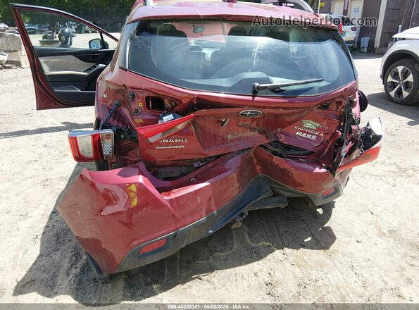 4S3GTAB67H3703795 2017 SUBARU IMPREZA Maroon Vista frontal