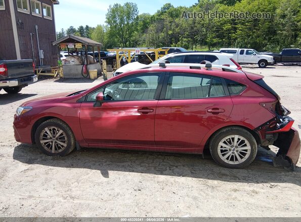 4S3GTAB67H3703795 2017 SUBARU IMPREZA Maroon Vista interior de 360 grados