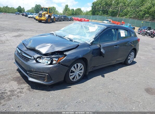 4S3GTAB67P3712009 2023 SUBARU IMPREZA Gray Przód lewy