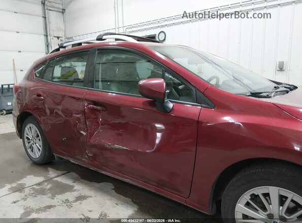 4S3GTAB68H3735560 2017 SUBARU IMPREZA Red Vista frontal