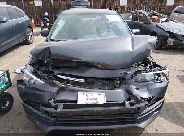 4S3GTAB68N3707138 2022 SUBARU IMPREZA Gray Widok zestawu wskaźników