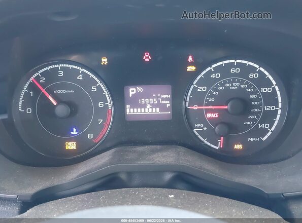 4S3GTAB69H3700378 2017 SUBARU IMPREZA Blue უკანა სავარძლების ხედი