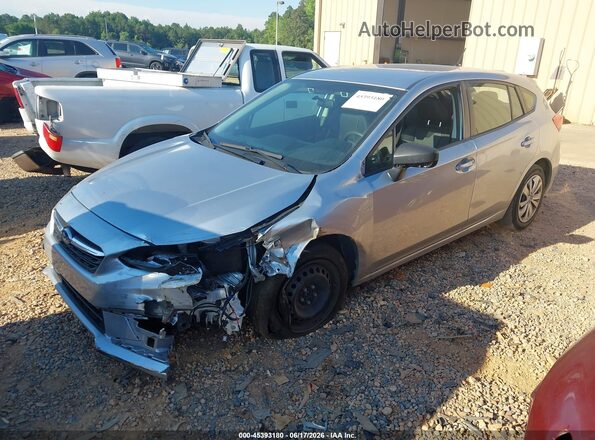 4S3GTAB69P3706681 2023 SUBARU IMPREZA Серебряный Передняя левая четверть