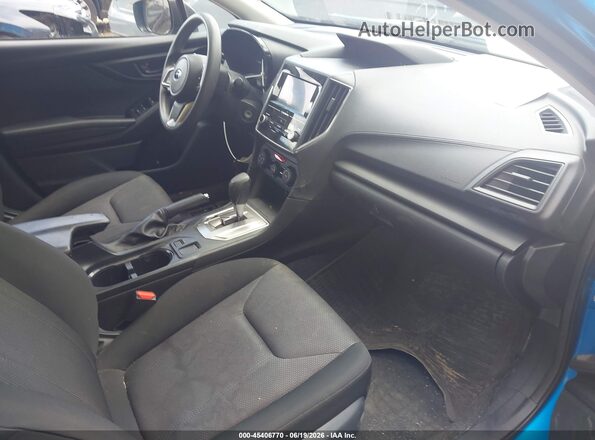 4S3GTAB6XM3701873 2021 SUBARU IMPREZA Синий Вид салона спереди