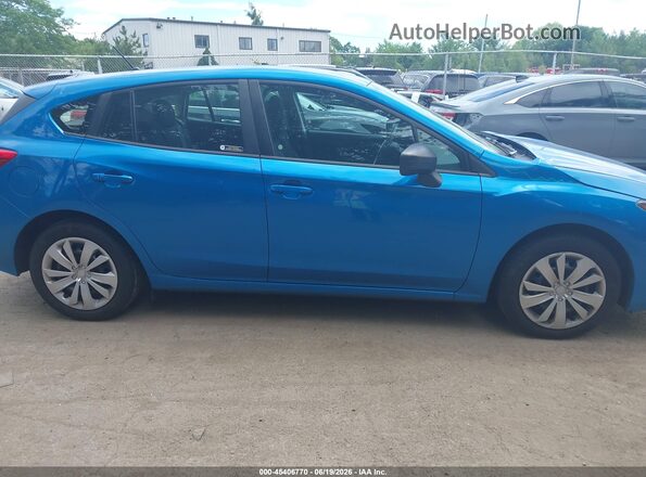 4S3GTAB6XM3701873 2021 SUBARU IMPREZA Синий Вид задней части салона