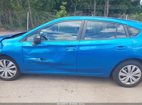 4S3GTAB6XM3701873 2021 SUBARU IMPREZA Синий Панорамный вид салона 360°