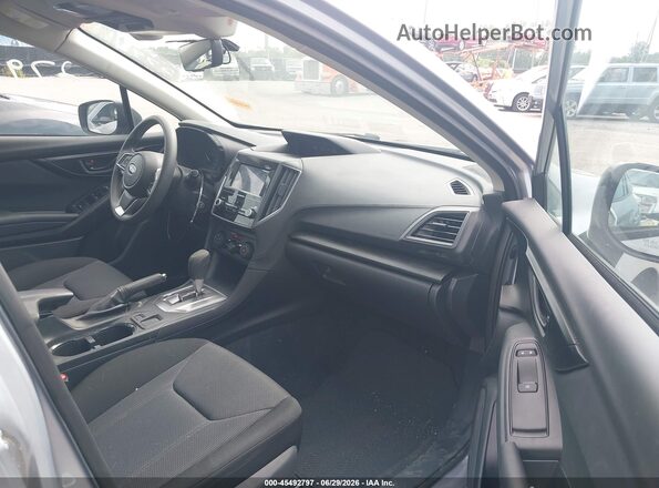 4S3GTAB6XP3722372 2023 SUBARU IMPREZA Серебряный Вид салона спереди
