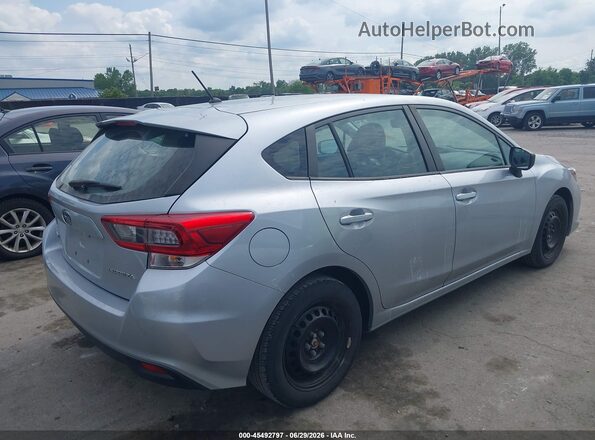 4S3GTAB6XP3722372 2023 SUBARU IMPREZA Серебряный Задняя правая четверть