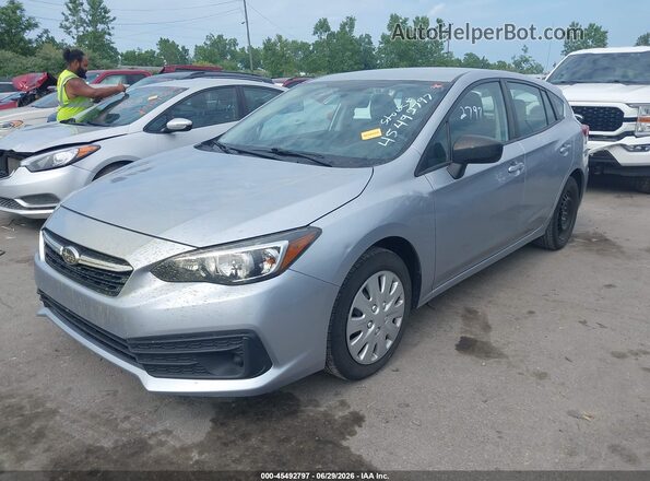4S3GTAB6XP3722372 2023 SUBARU IMPREZA Серебряный Передняя левая четверть