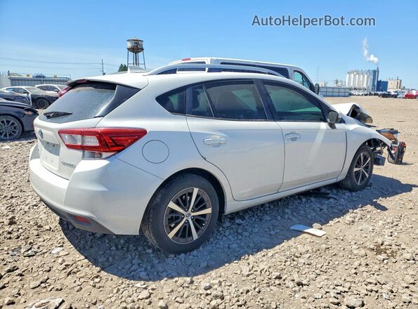 4S3GTAC64K3752880 2019 SUBARU IMPREZA Белый Задняя правая четверть