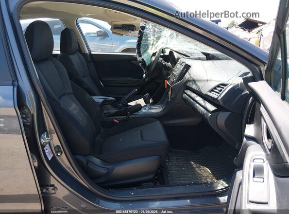 4S3GTAC68K3720336 2019 SUBARU IMPREZA Gray Widok wnętrza z przodu
