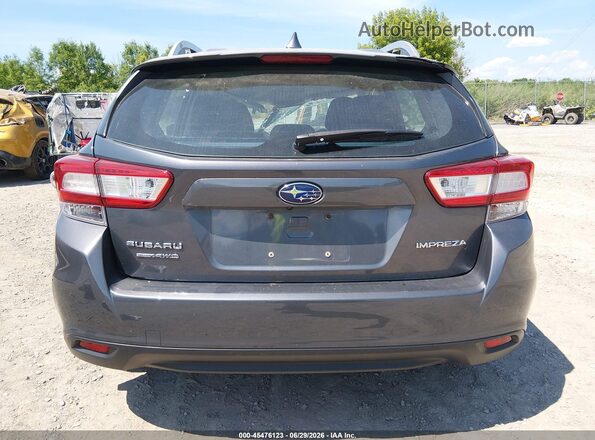 4S3GTAC68K3720336 2019 SUBARU IMPREZA Gray 