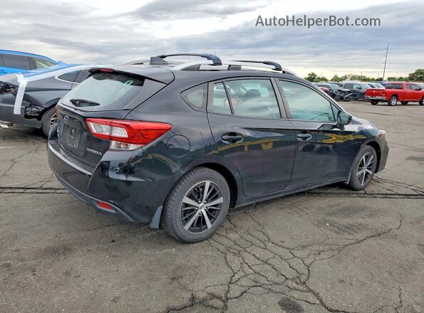 4S3GTAC69K3708583 2019 SUBARU IMPREZA Black Tył prawy