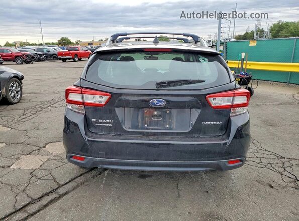 4S3GTAC69K3708583 2019 SUBARU IMPREZA Black Widok z tyłu
