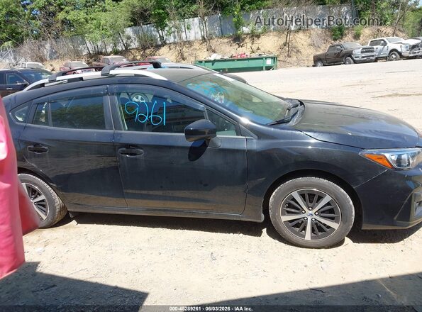 4S3GTAC6XK3727157 2019 SUBARU IMPREZA Black Սալոնի 360 աստիճան տեսք