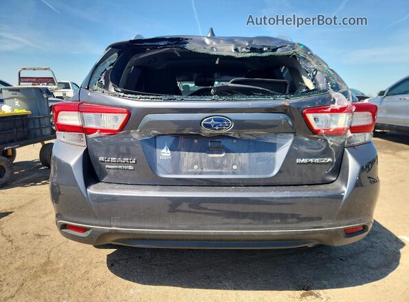 4S3GTAC6XK3751670 2019 SUBARU IMPREZA Gray Widok z tyłu