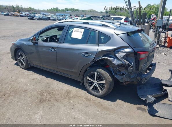 4S3GTAD60L3712201 2020 SUBARU IMPREZA Gray Trasero izquierdo