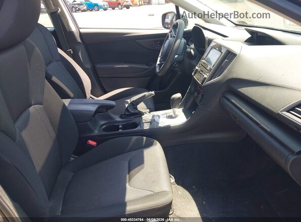 4S3GTAD60L3712201 2020 SUBARU IMPREZA Gray Vista interior delantera