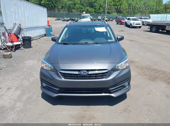 4S3GTAD60L3712201 2020 SUBARU IMPREZA Gray Vista del cuadro de instrumentos