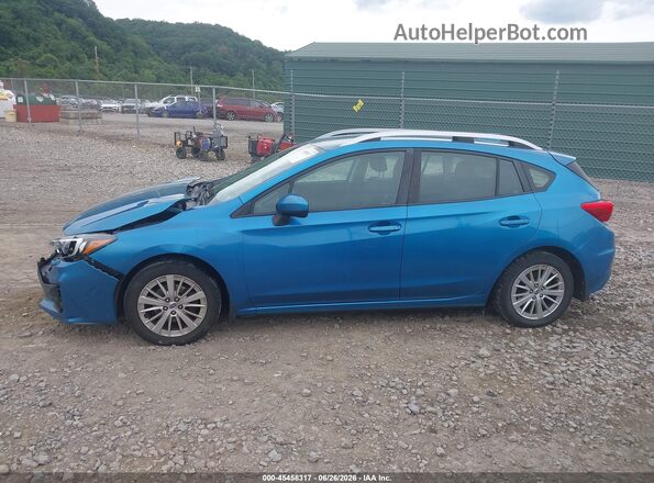 4S3GTAD61J3718795 2018 SUBARU IMPREZA Blue Vista interior de 360 grados