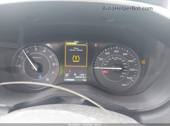 4S3GTAD61J3718795 2018 SUBARU IMPREZA Blue Vista de los asientos traseros