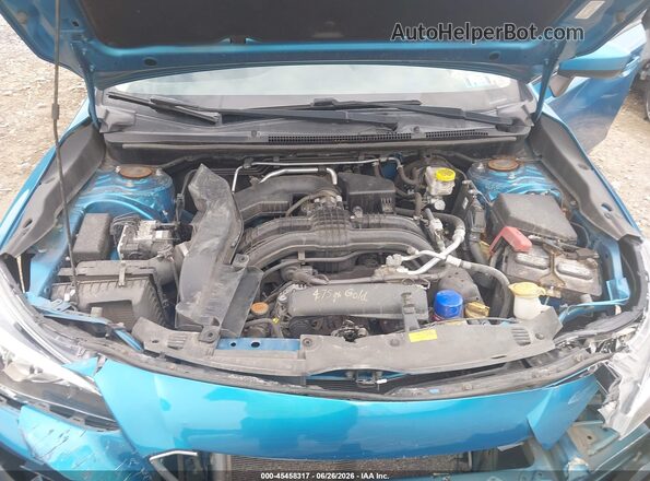4S3GTAD61J3718795 2018 SUBARU IMPREZA Blue Vista trasera