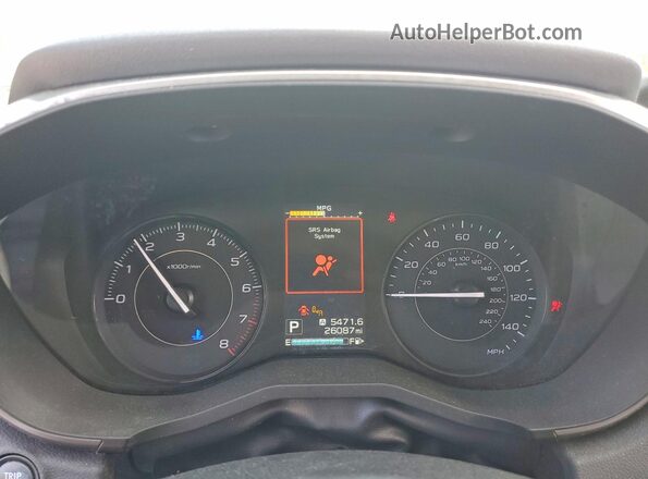 4S3GTAD61K3704302 2019 SUBARU IMPREZA White 