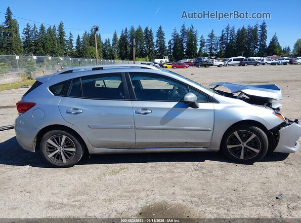 4S3GTAD62P3704462 2023 SUBARU IMPREZA Серебряный Панорамный вид салона 360°