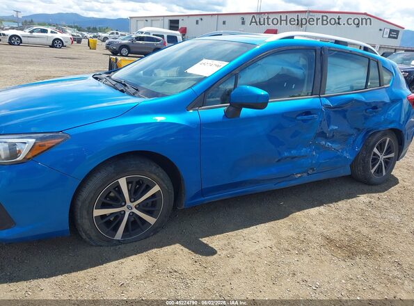 4S3GTAD62P3719639 2023 SUBARU IMPREZA Blue Вид спереду