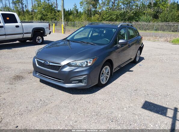 4S3GTAD64H3701290 2017 SUBARU IMPREZA Серый Передняя левая четверть