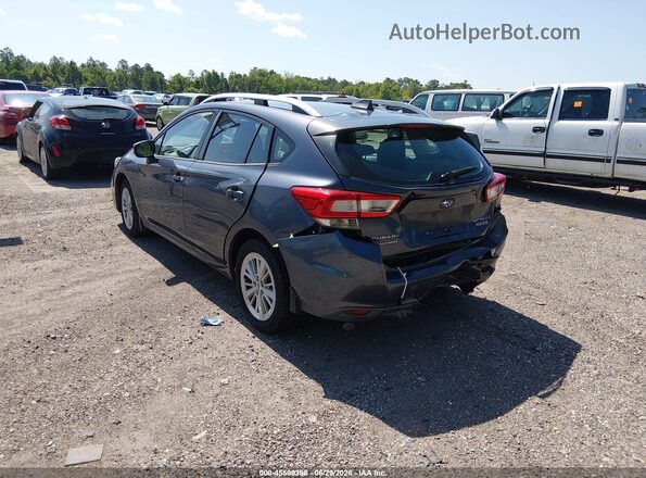 4S3GTAD64H3701290 2017 SUBARU IMPREZA Серый Задняя левая четверть
