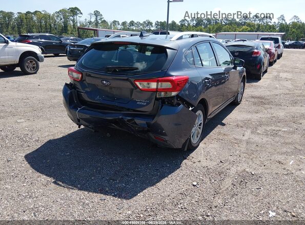 4S3GTAD64H3701290 2017 SUBARU IMPREZA Серый Задняя правая четверть